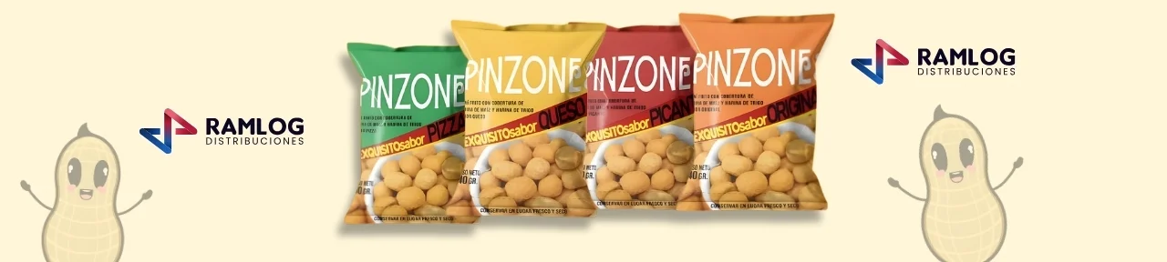 banner productos pinzones de mani y otros sabores en Bolivia Ramlog